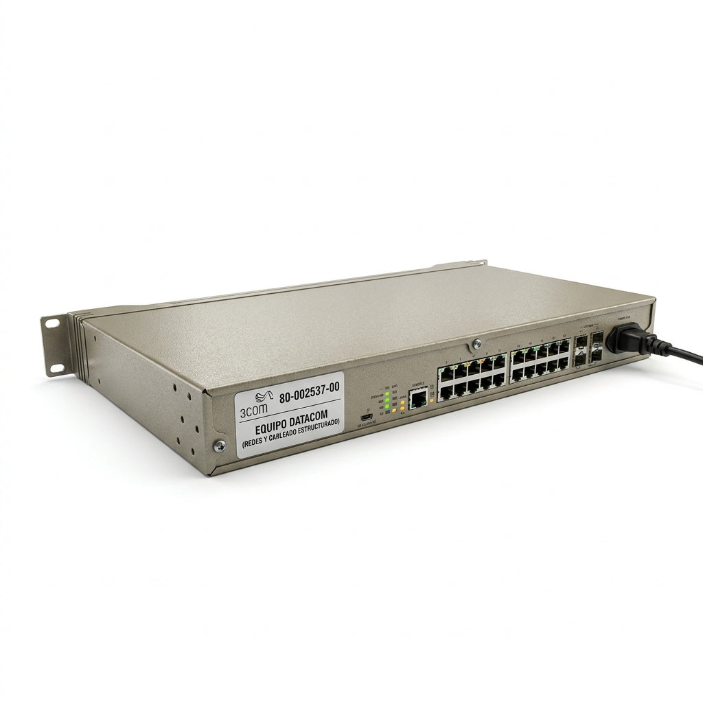 3COM 80-002537-00 EQUIPO DATACOM (REDES Y CABLEADO ESTRUCTURADO)