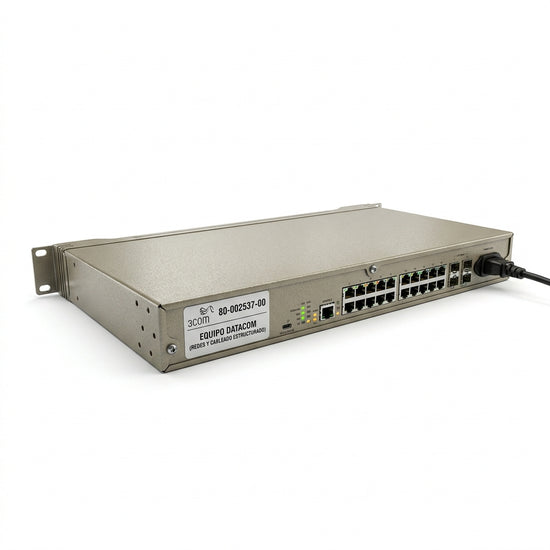 3COM 80-002537-00 EQUIPO DATACOM (REDES Y CABLEADO ESTRUCTURADO)