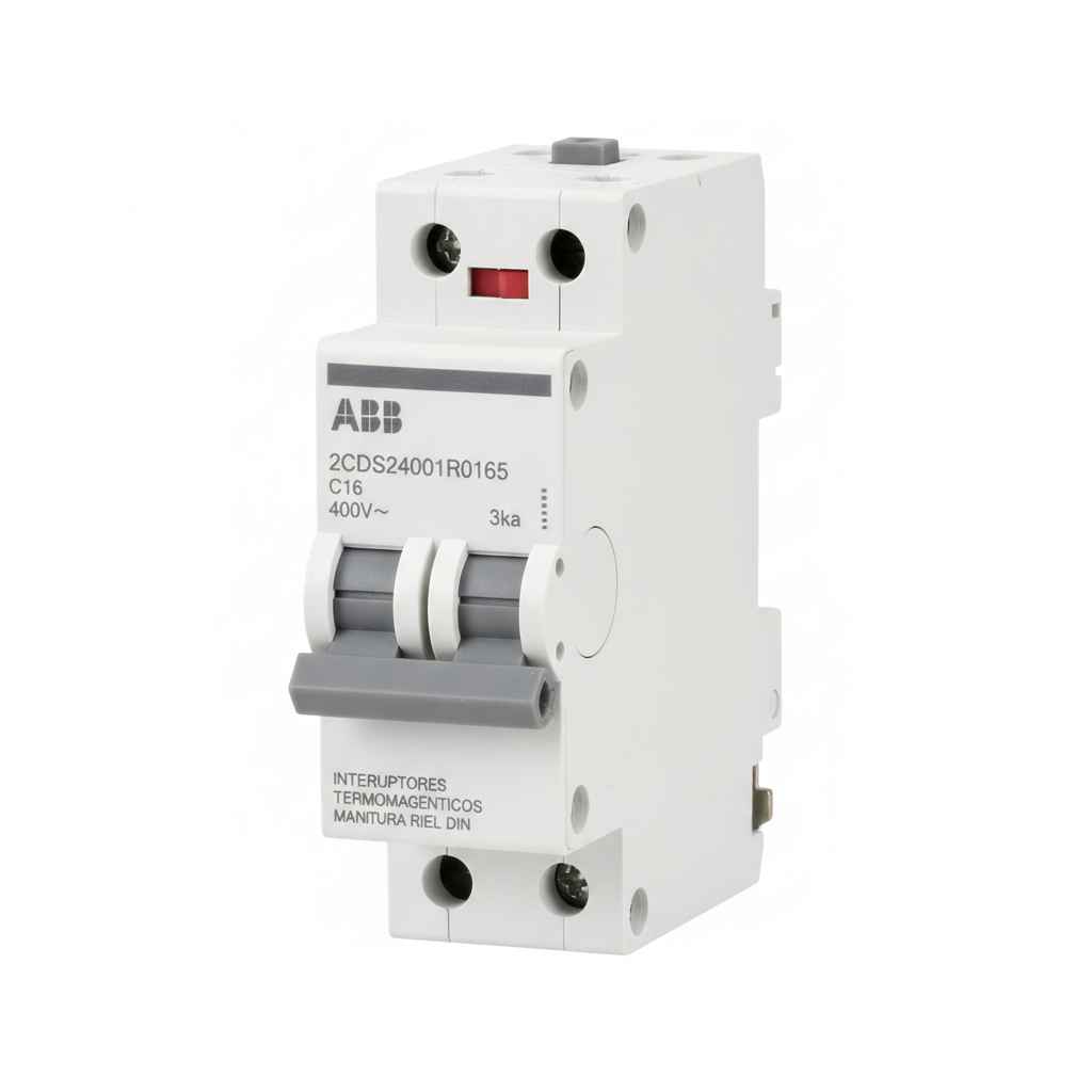 ABB 2CDS254001R0165 INTERRUPTORES TERMOMAGNETICOS MINIATURA RIEL DIN
