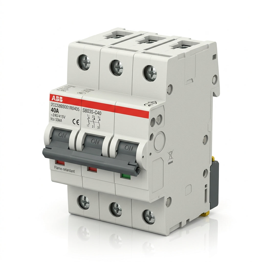 ABB 2CCS893001R0405 INTERRUPTORES TERMOMAGNETICOS MINIATURA RIEL DIN