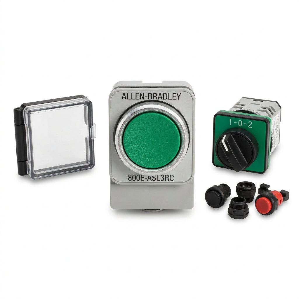 ALLEN-BRADLEY 800E-ASL3RC BOTONES PULSADORES BOTONERAS Y ACCESORIOS