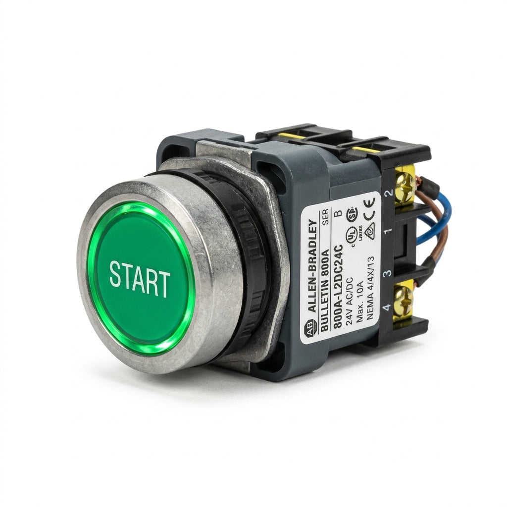 ALLEN-BRADLEY 800A-L2DC24C BOTONES PULSADORES BOTONERAS Y ACCESORIOS