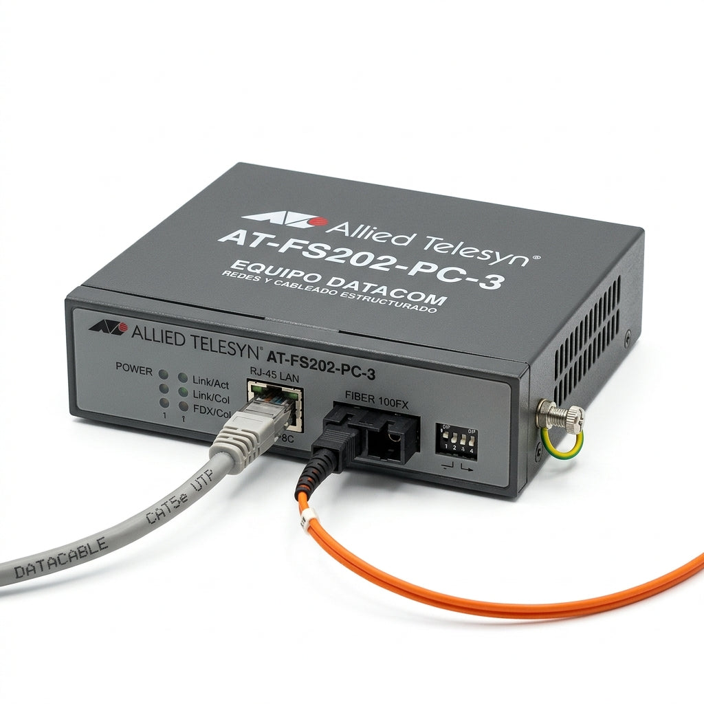 ALLIED-TELESYN AT-FS202-PC-3 EQUIPO DATACOM (REDES Y CABLEADO ESTRUCTURADO)