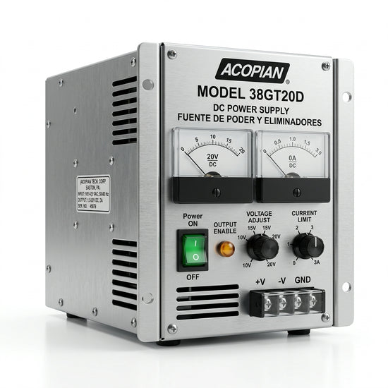 ACOPIAN 38GT20D FUENTES DE PODER Y ELIMINADORES