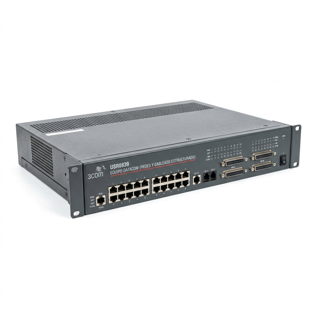 3COM USR0839 EQUIPO DATACOM (REDES Y CABLEADO ESTRUCTURADO)