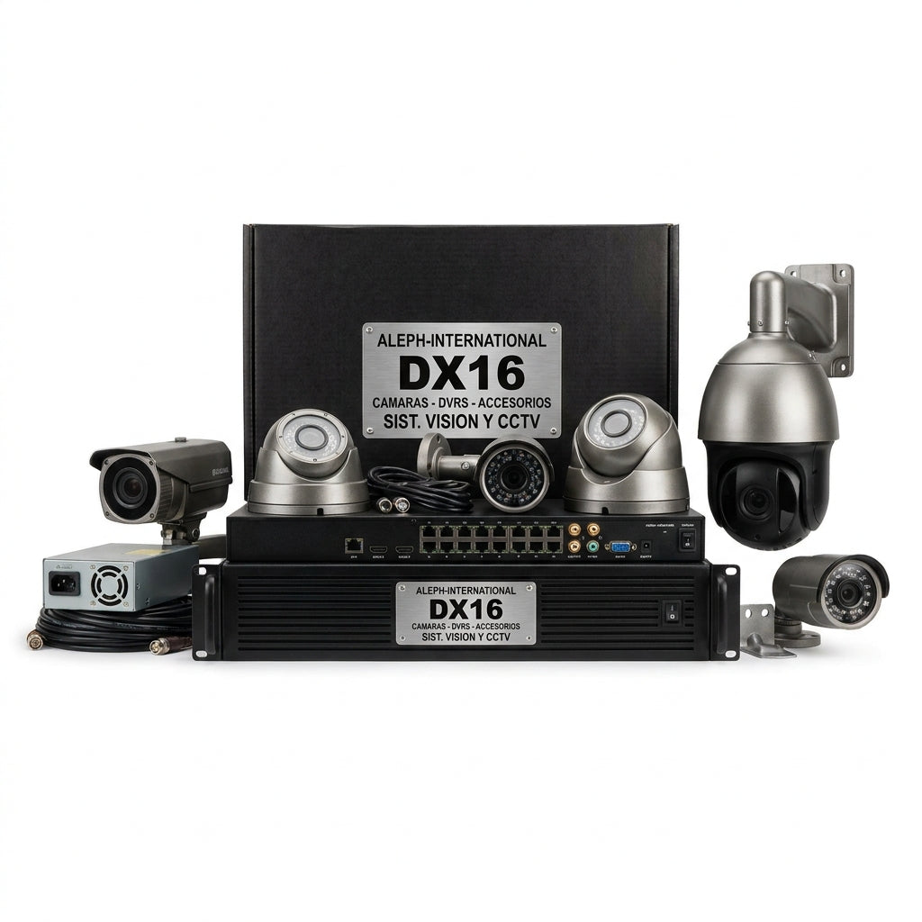 ALEPH-INTERNATIONAL DX16 CAMARAS - DVRS - ACCESORIOS SIST. VISION Y CCTV