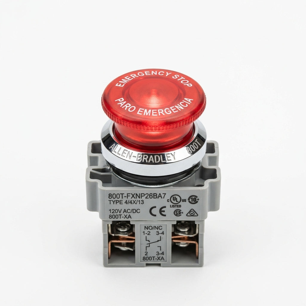 ALLEN-BRADLEY 800T-FXNP26BA7 BOTONES PULSADORES BOTONERAS Y ACCESORIOS