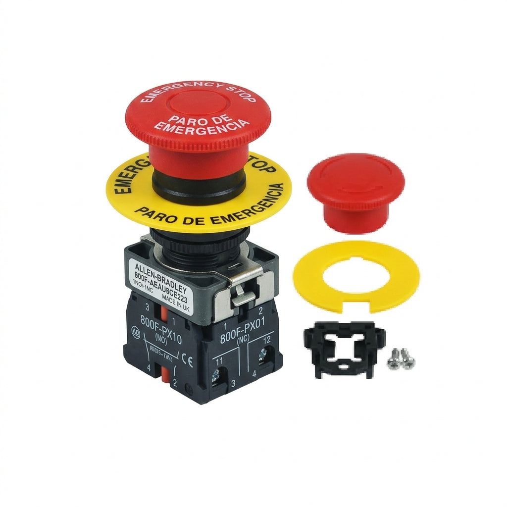 ALLEN-BRADLEY 800F-AEAU6CE223 BOTONES PULSADORES BOTONERAS Y ACCESORIOS