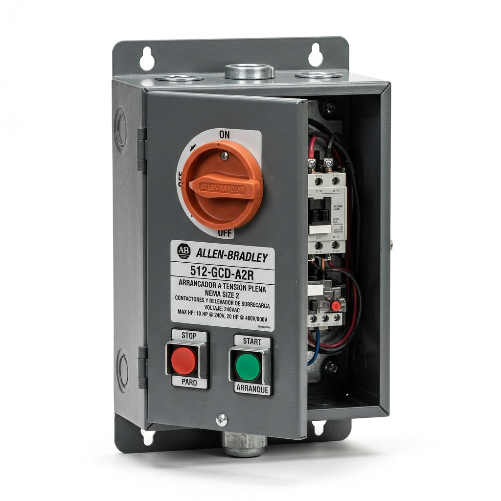 ALLEN-BRADLEY 512-GCD-A2R ARRANCADORES A TENSION PLENA