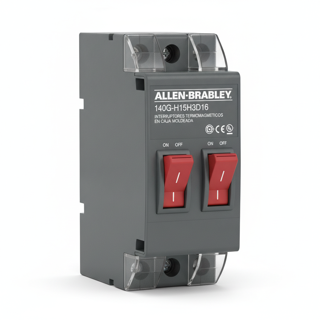 ALLEN-BRADLEY 140G-H15H3D16 INTERRUPTORES TERMOMAGNETICOS EN CAJA MOLDEADA