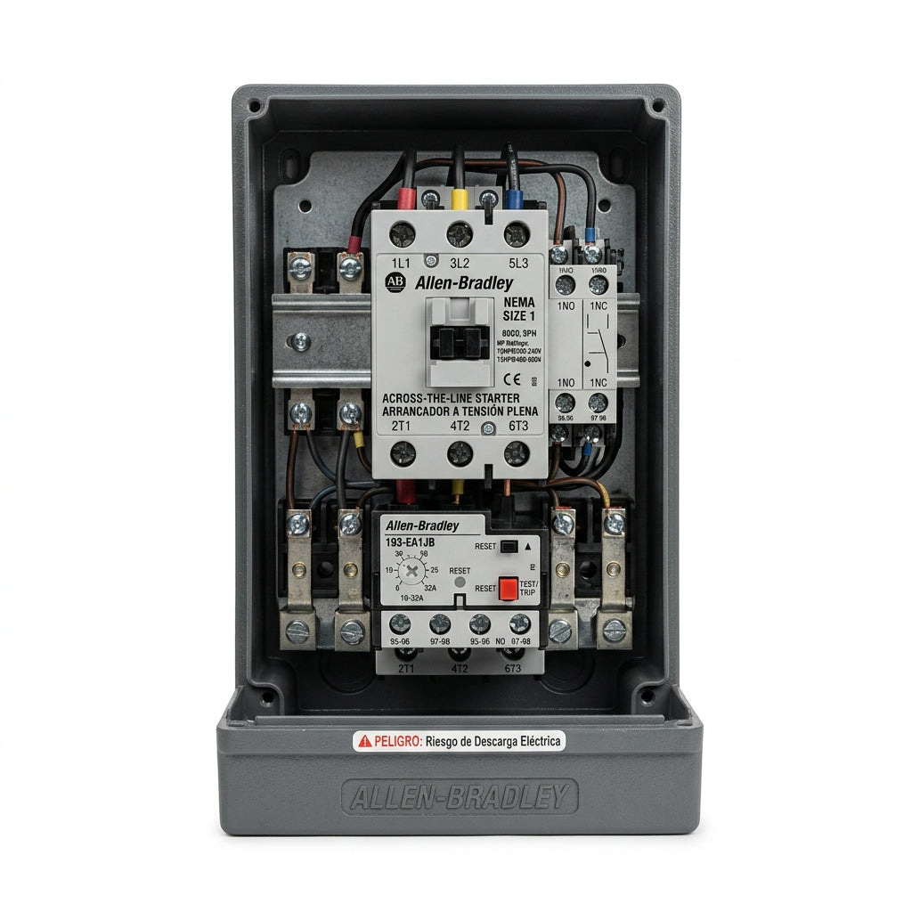 ALLEN-BRADLEY 512-DJAD27R ARRANCADORES A TENSION PLENA