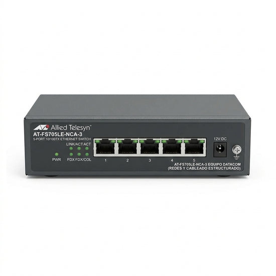 ALLIED-TELESYN AT-FS705LE-NCA-3 EQUIPO DATACOM (REDES Y CABLEADO ESTRUCTURADO)