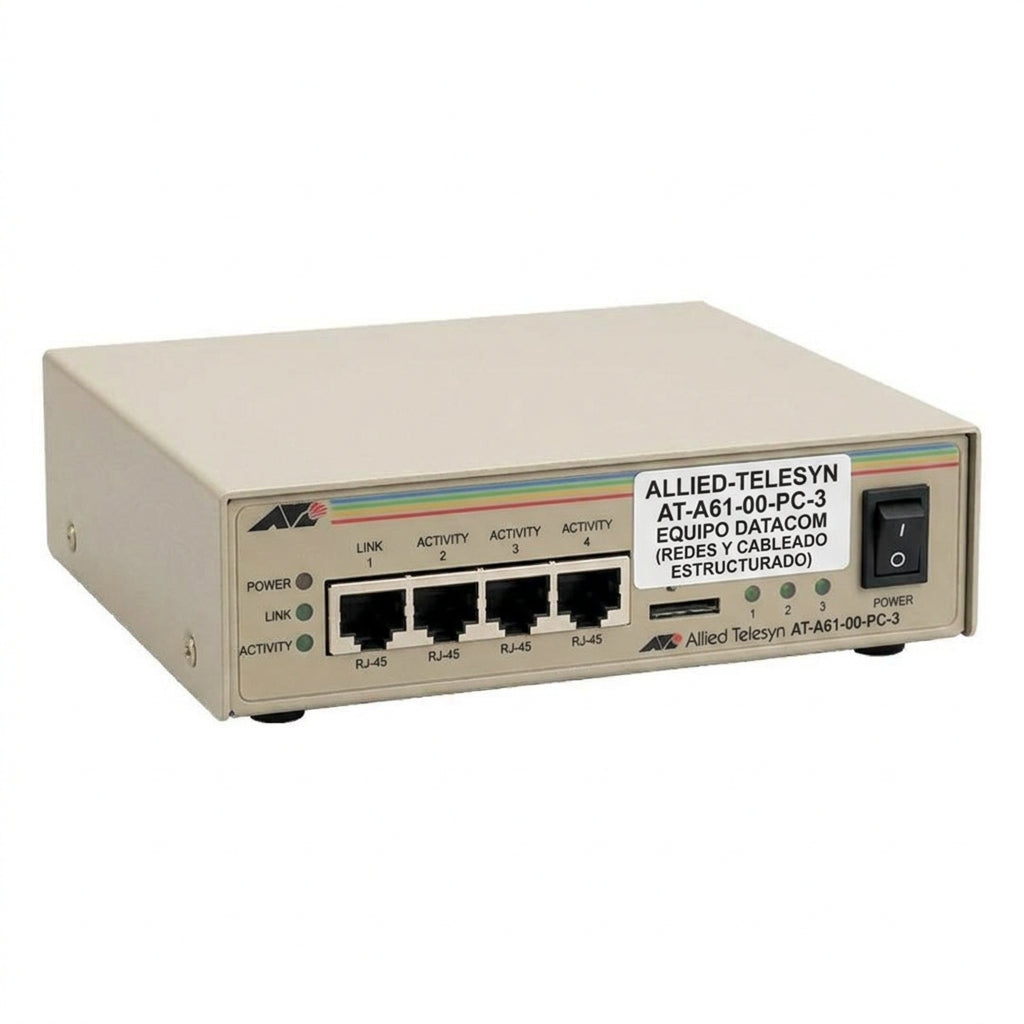 ALLIED-TELESYN AT-A61-00-PC-3 EQUIPO DATACOM (REDES Y CABLEADO ESTRUCTURADO)