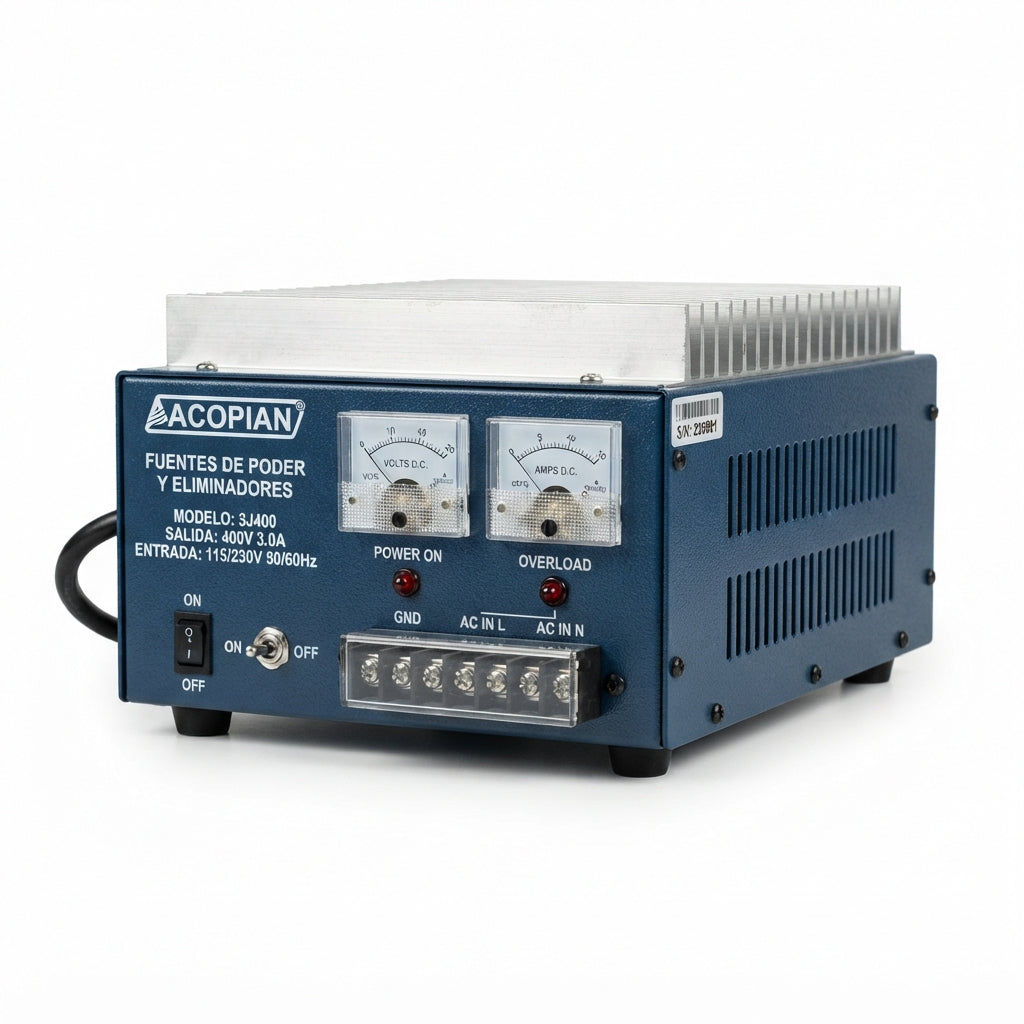 ACOPIAN 3J400 FUENTES DE PODER Y ELIMINADORES