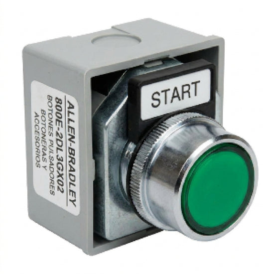 ALLEN-BRADLEY 800E-2DL3GX02 BOTONES PULSADORES BOTONERAS Y ACCESORIOS