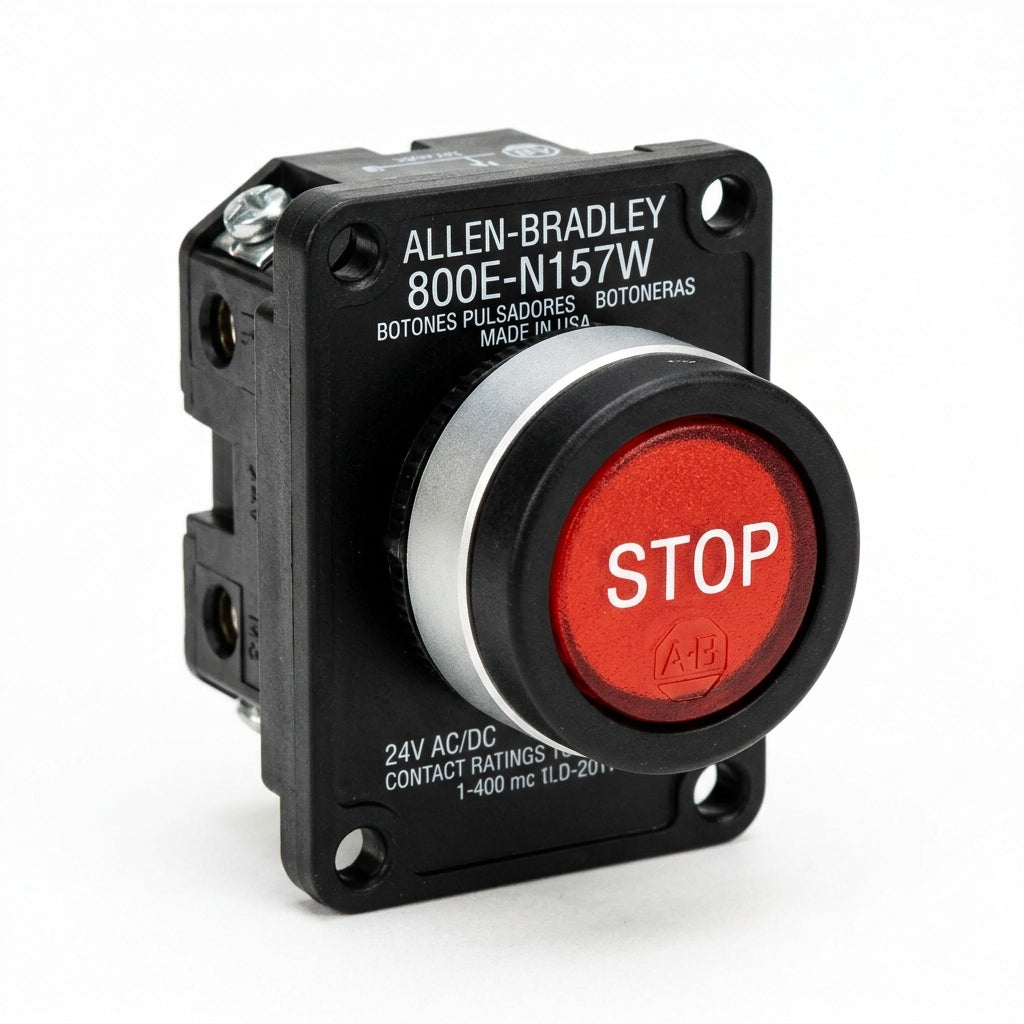 ALLEN-BRADLEY 800E-N157W BOTONES PULSADORES BOTONERAS