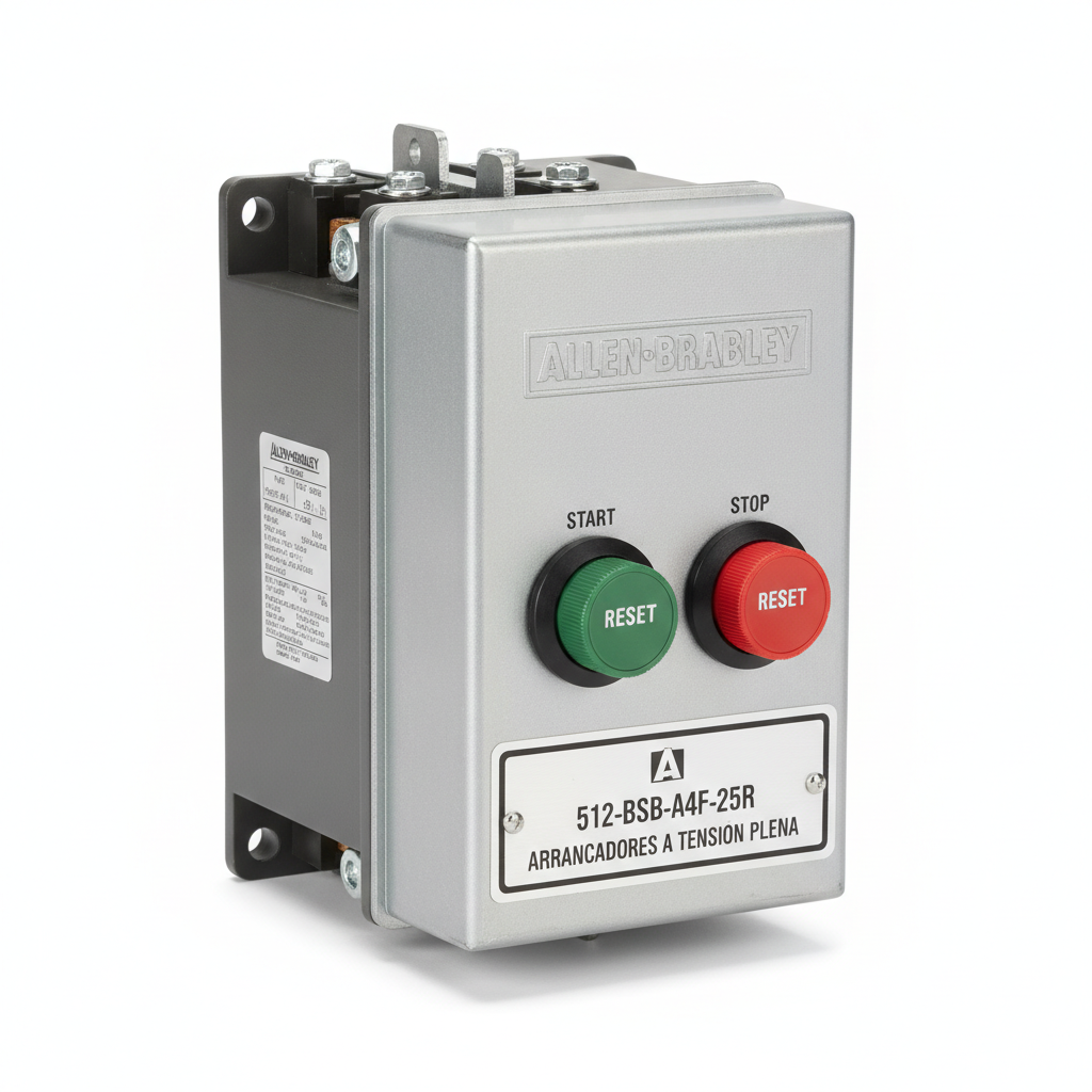 ALLEN-BRADLEY 512-BSB-A4F-25R ARRANCADORES A TENSION PLENA