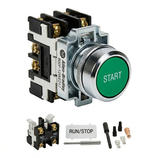 ALLEN-BRADLEY 800F-12WE217 BOTONES PULSADORES BOTONERAS Y ACCESORIOS
