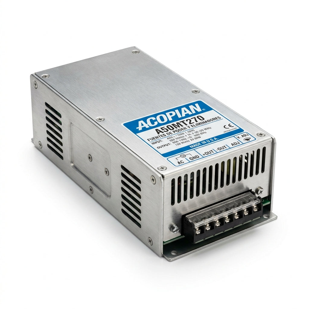 ACOPIAN A50MT270 FUENTES DE PODER Y ELIMINADORES