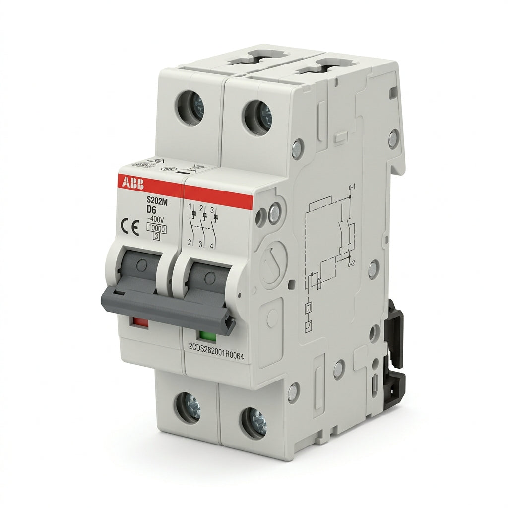 ABB 2CDS282001R0064 INTERRUPTORES TERMOMAGNETICOS MINIATURA RIEL DIN