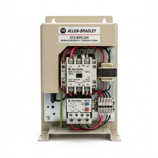 ALLEN-BRADLEY 512-BSCJ24 ARRANCADORES A TENSION PLENA
