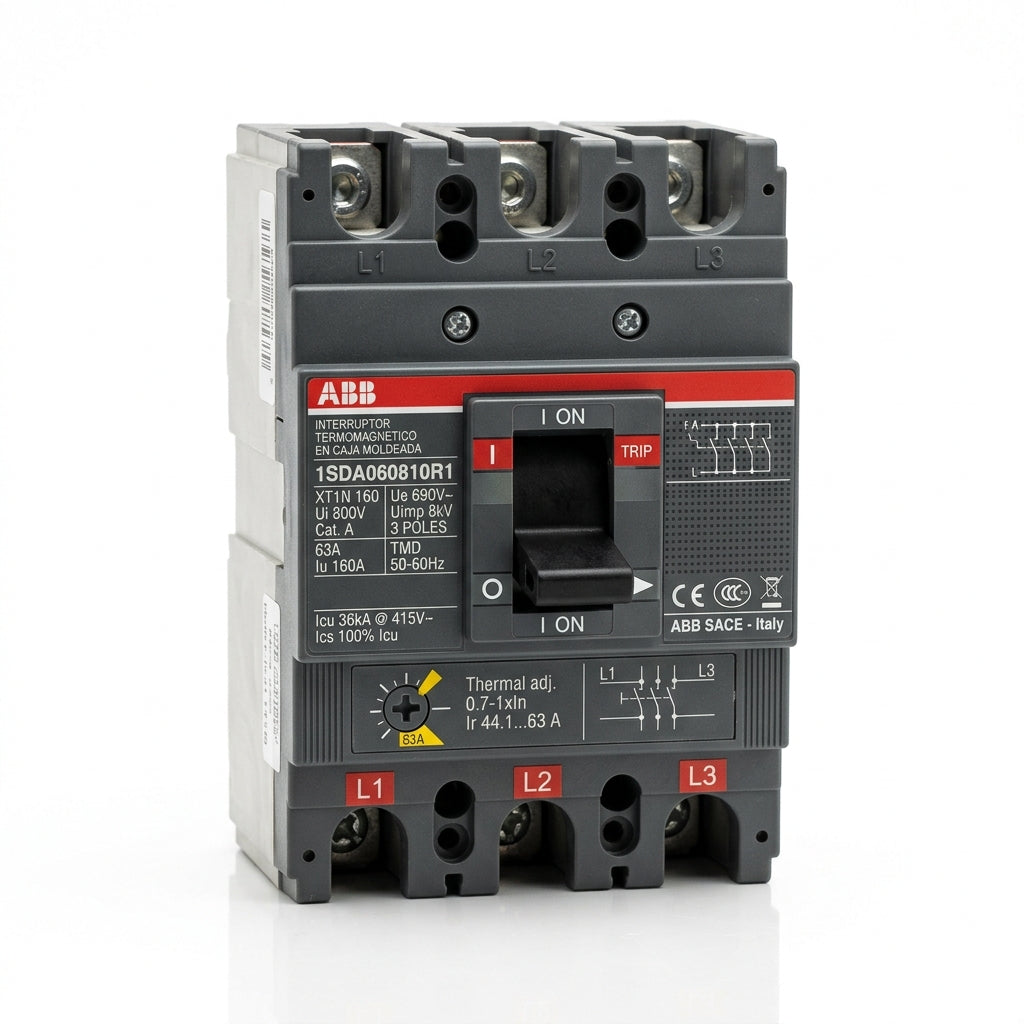 ABB 1SDA060810R1 INTERRUPTORES TERMOMAGNETICOS EN CAJA MOLDEADA