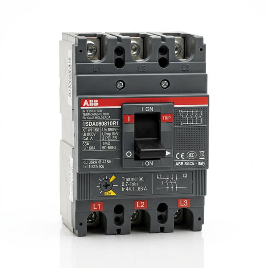 ABB 1SDA060810R1 INTERRUPTORES TERMOMAGNETICOS EN CAJA MOLDEADA