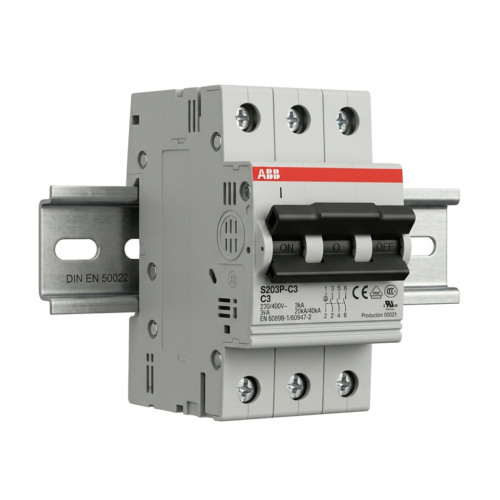 ABB 2CDS283001R0034 INTERRUPTORES TERMOMAGNETICOS MINIATURA RIEL DIN