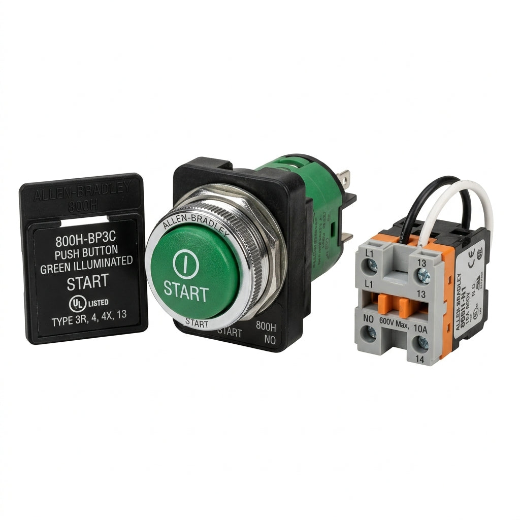 ALLEN-BRADLEY 800H-BP3C BOTONES PULSADORES BOTONERAS Y ACCESORIOS