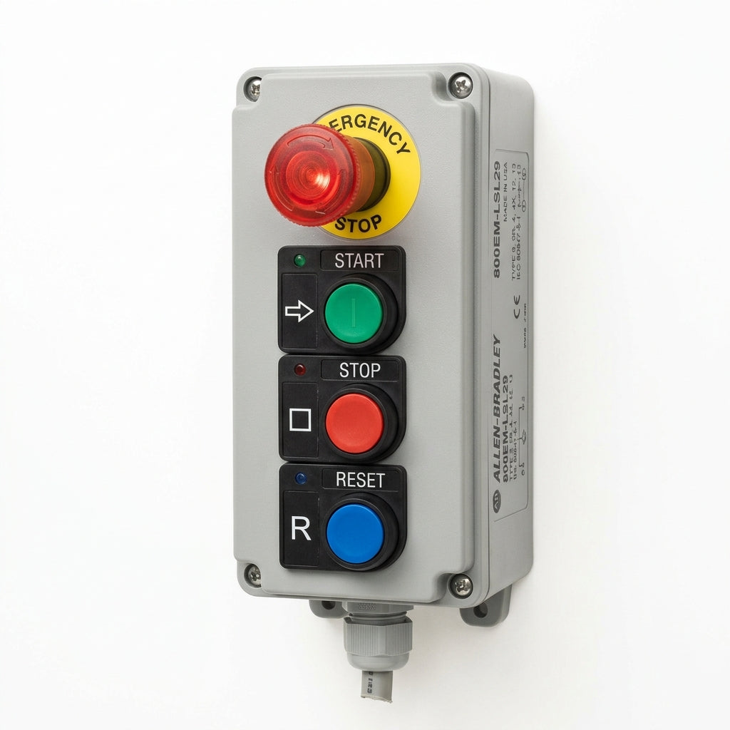ALLEN-BRADLEY 800EM-LSL29 BOTONES PULSADORES BOTONERAS