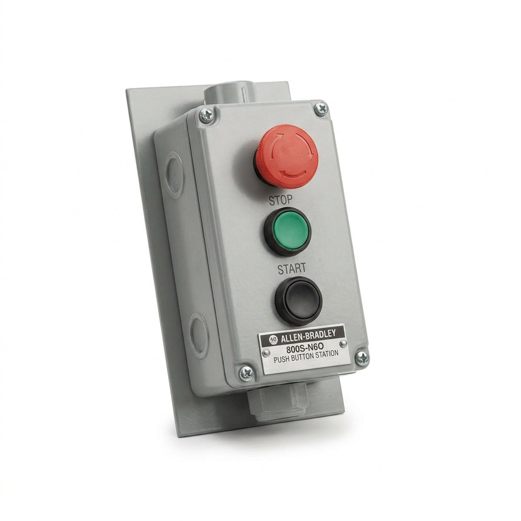 ALLEN-BRADLEY 800S-N6O BOTONES PULSADORES BOTONERAS Y ACCESORIOS