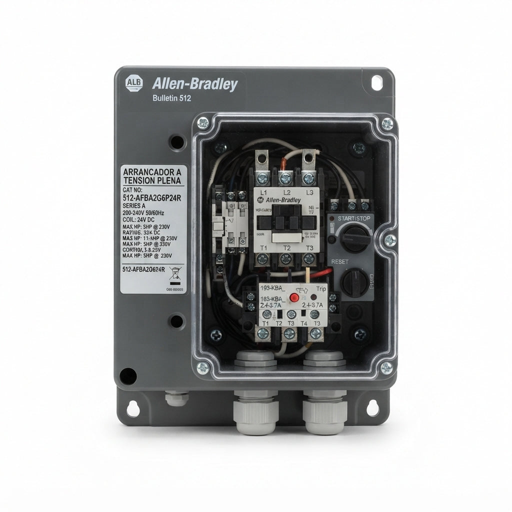 ALLEN-BRADLEY 512-AFBA2G6P24R ARRANCADORES A TENSION PLENA