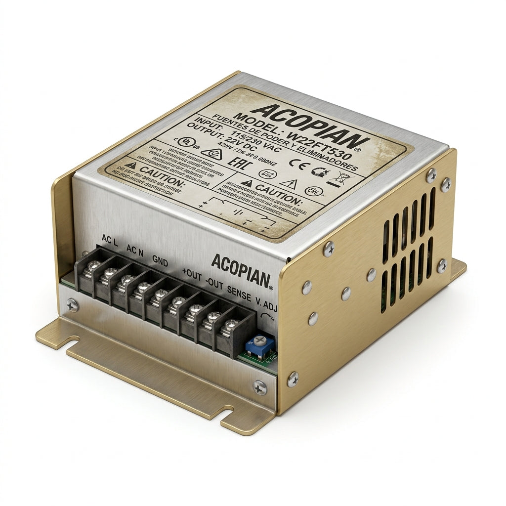 ACOPIAN W22FT530 FUENTES DE PODER Y ELIMINADORES