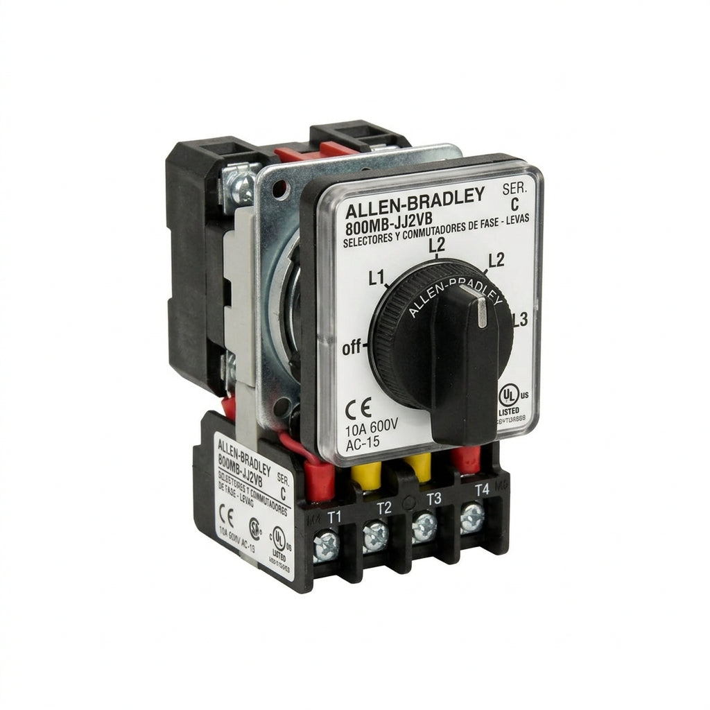 ALLEN-BRADLEY 800MB-JJ2VB SELECTORES Y CONMUTADORES DE FASE - LEVAS