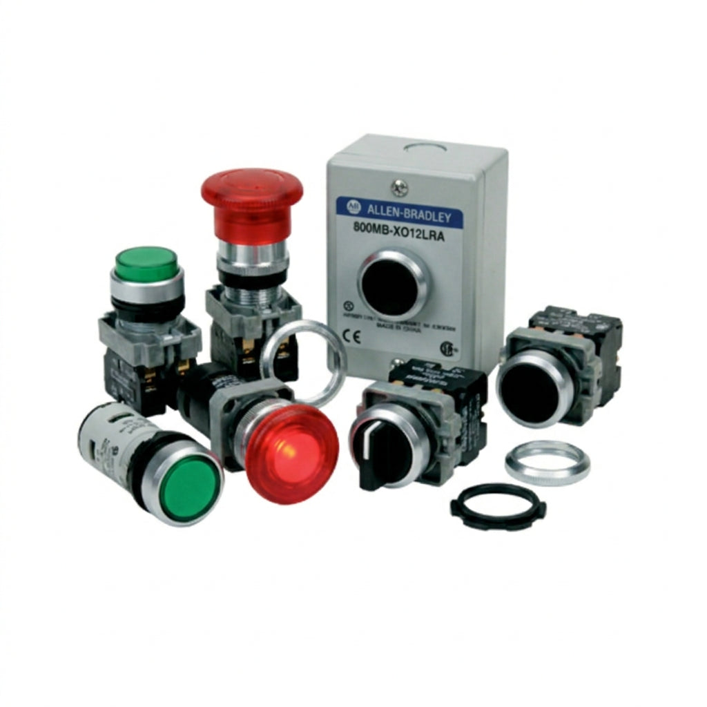 ALLEN-BRADLEY 800MB-XO12LRA BOTONES PULSADORES BOTONERAS Y ACCESORIOS