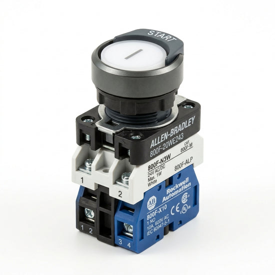 ALLEN-BRADLEY 800F-20WE243 BOTONES PULSADORES BOTONERAS Y ACCESORIOS