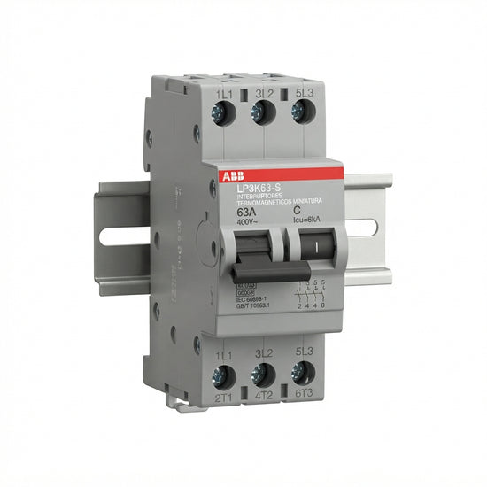 ABB LP3K63-S INTERRUPTORES TERMOMAGNETICOS MINIATURA RIEL DIN