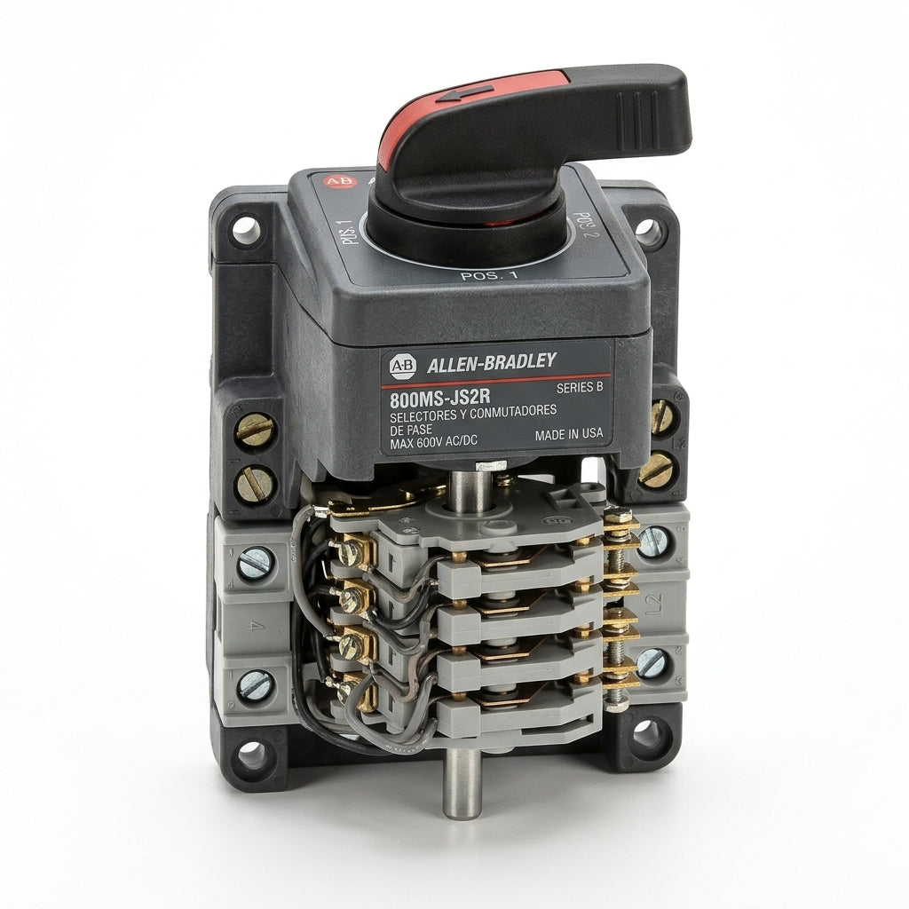ALLEN-BRADLEY 800MS-JS2R SELECTORES Y CONMUTADORES DE FASE - LEVAS