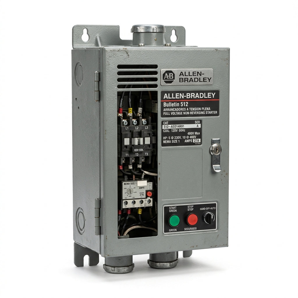 ALLEN-BRADLEY 512-ASD14R91 ARRANCADORES A TENSION PLENA