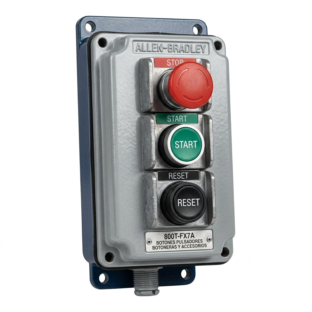 ALLEN-BRADLEY 800T-FX7A BOTONES PULSADORES BOTONERAS Y ACCESORIOS