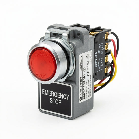 ALLEN-BRADLEY 800T-E15M6A1 BOTONES PULSADORES BOTONERAS Y ACCESORIOS