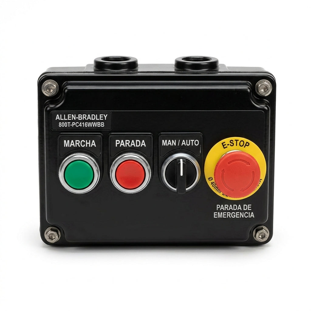 ALLEN-BRADLEY 800T-PC416WWBB BOTONES PULSADORES BOTONERAS Y ACCESORIOS