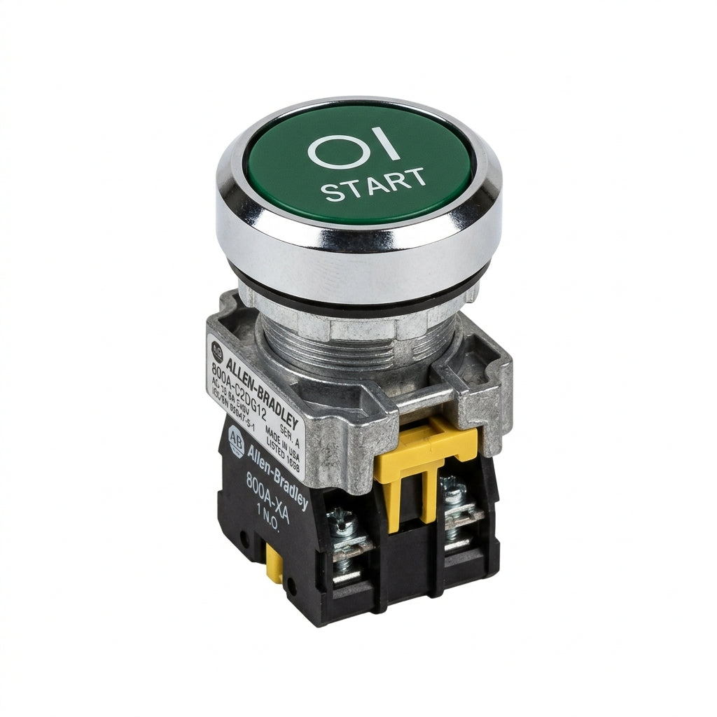 ALLEN-BRADLEY 800A-C2DG12 BOTONES PULSADORES BOTONERAS Y ACCESORIOS