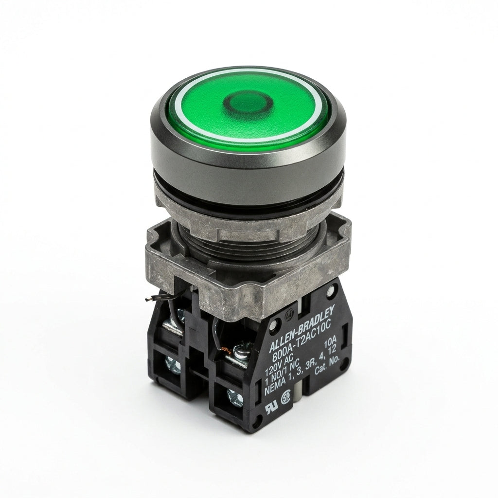 ALLEN-BRADLEY 800A-T2AC10C BOTONES PULSADORES BOTONERAS Y ACCESORIOS