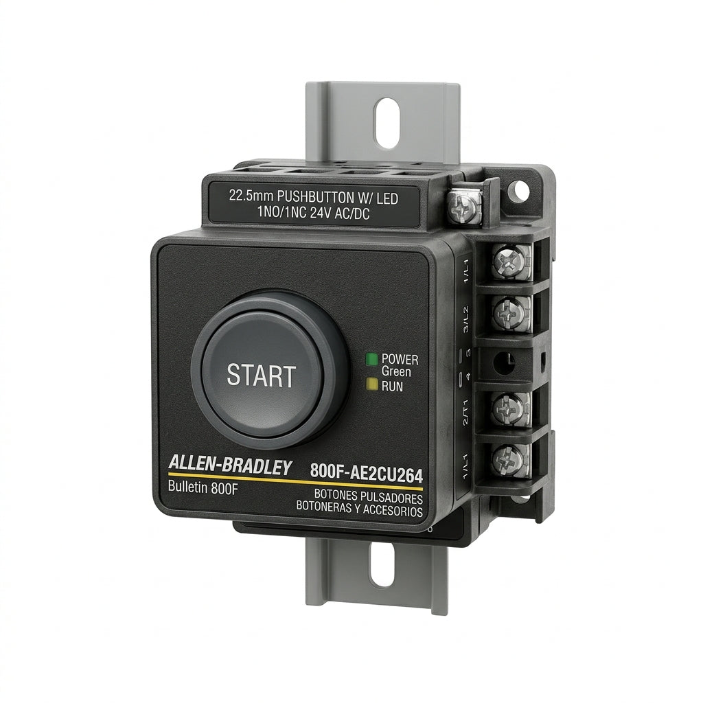 ALLEN-BRADLEY 800F-AE2CU264 BOTONES PULSADORES BOTONERAS Y ACCESORIOS