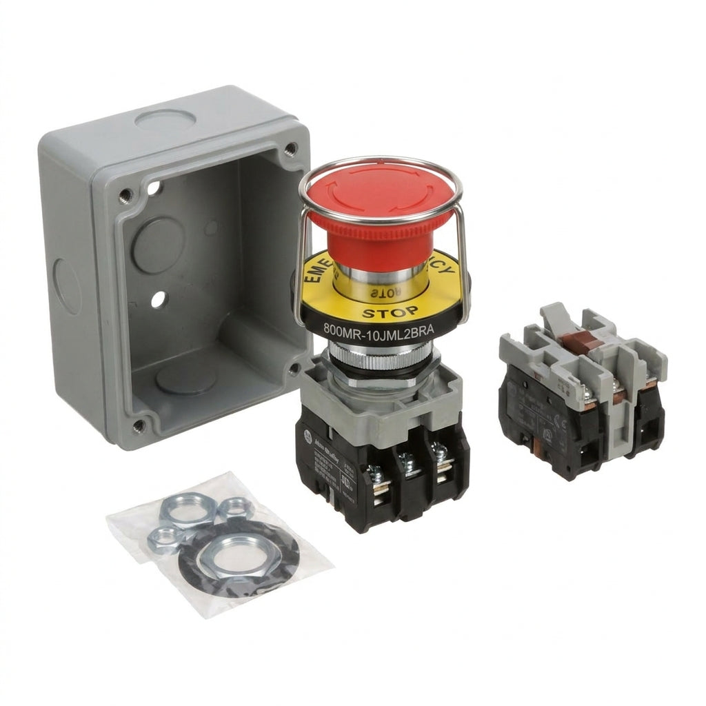 ALLEN-BRADLEY 800MR-10JML2BRA BOTONES PULSADORES BOTONERAS Y ACCESORIOS