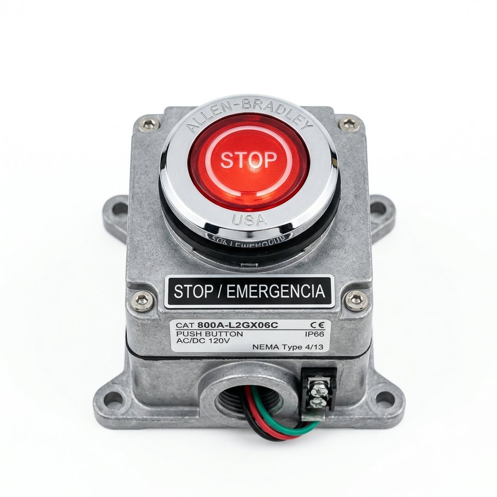 ALLEN-BRADLEY 800A-L2GX06C BOTONES PULSADORES BOTONERAS Y ACCESORIOS