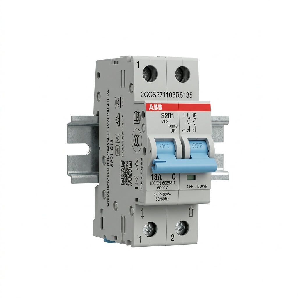 ABB 2CCS571103R8135 INTERRUPTORES TERMOMAGNETICOS MINIATURA RIEL DIN