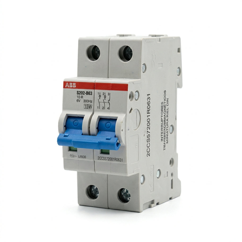 ABB 2CCS572001R0631 INTERRUPTORES TERMOMAGNETICOS MINIATURA RIEL DIN
