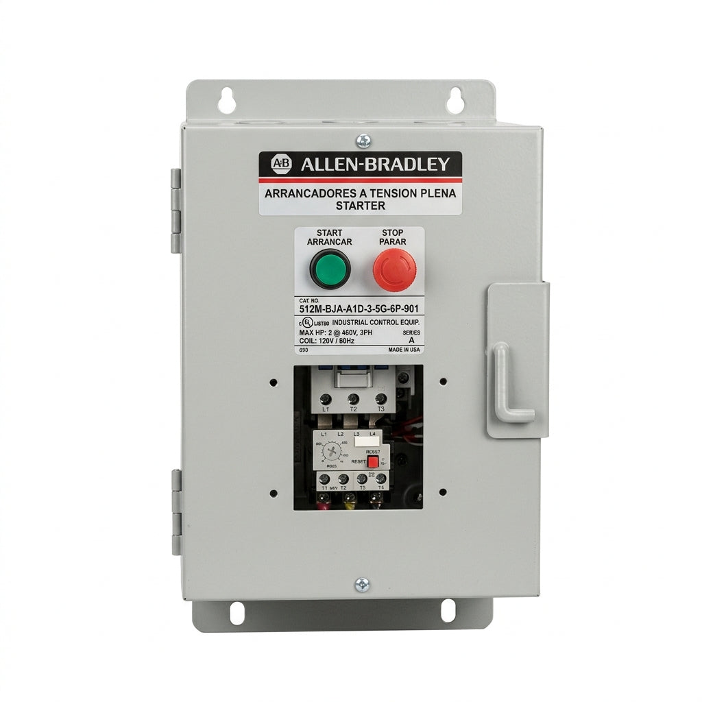 ALLEN-BRADLEY 512M-BJA-A1D-3-5G-6P-901 ARRANCADORES A TENSION PLENA